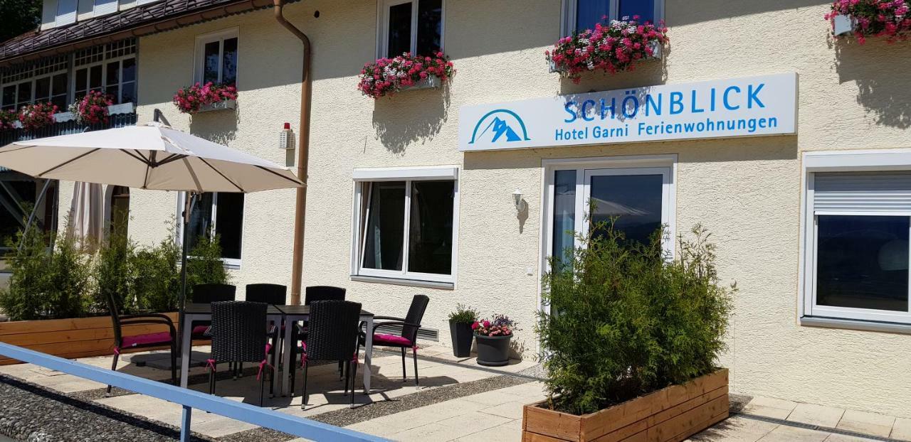 Schoenblick Hotel Garni Ferienwohnungen Lindenberg im Allgau Bagian luar foto